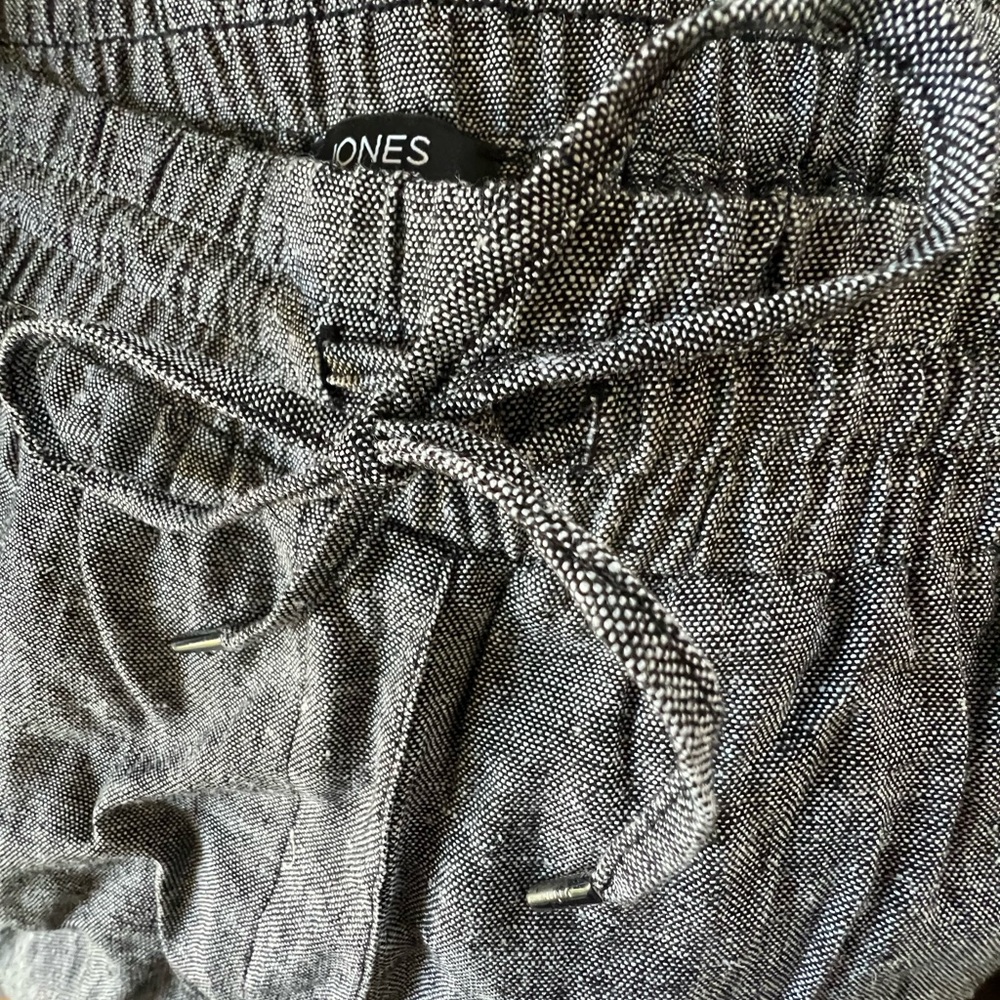 Women’s Jones New York Black and White Textured Pants Light Spring / Summer 2X